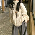 Loose long sleeved sweater